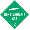 Class 2 Non Flammable Gas Placards