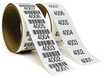 Consecutive Barcodes or Serial Numbers
