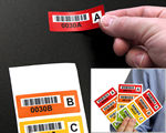 Multicolored / Multipart Labels