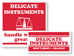 Delicate Instrument Labels