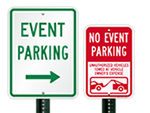 Event Parking Signs