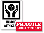 Handle with Care Labels