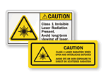  Lasers Safety Labels