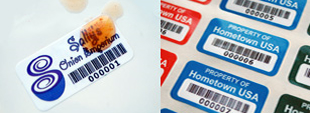 Laminated Plastic Barcodes