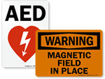 Medical Equipment Signs
