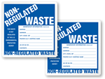 Non-Regulated Waste Labels