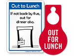 Out of Office Signs