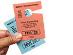 Monthly Parking Passes