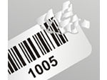 Barcode Tamper Evident Label on a Roll or Sheet
