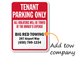 Tow Company Signs