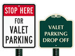 Valet Parking Signs