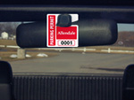 Mini Parking Hang Tag