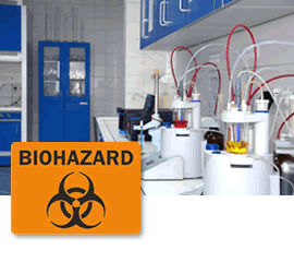 Biohazard Graphic Sign