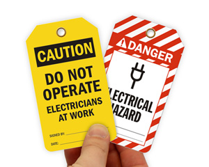 Electrical Lockout Tag