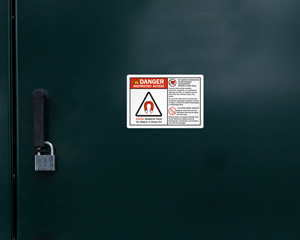 No Cardiac Pacemaker Ansi Label