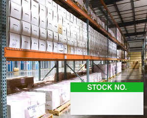 Stock Number Labels