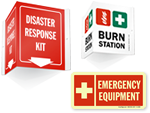 Emergency Supplies Signs