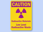 Radioactive Material Signs 