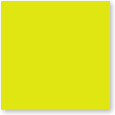 2.5 in. x 2.5 in. Fluorescent Chartreuse Color Coded Label, SKU: LSQ-250-FC