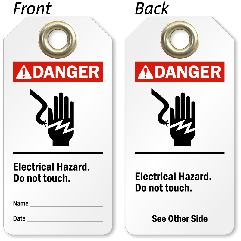 Electrical Lockout Tags