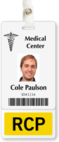 RCP Badge Buddy For Vertical ID Cards