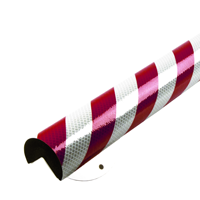 A+ Corner Guard Silver/Red with Stainless Steel Support
