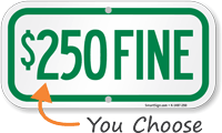 $250 FINE and Other Fine Options