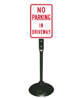 No Parking in Driveway