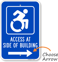 Sign with Updated ISA Symbol