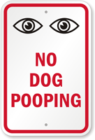 Surveillance Sign