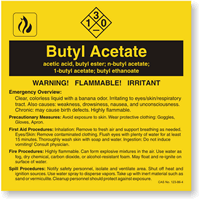 ANSI Chemical Label