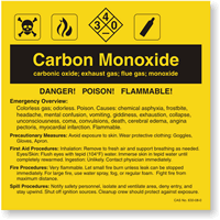 ANSI Chemical Label