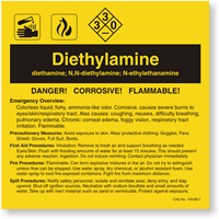 ANSI Chemical Label