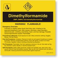 ANSI Chemical Label