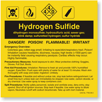 ANSI Chemical Label