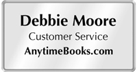 Customized Executive Name Badge with Silver Frame