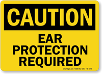 Sign  OSHA Caution
