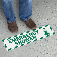 Emergency Shower Sign