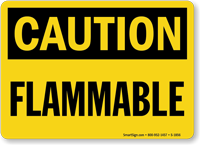 OSHA Caution  Sign