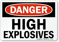 OSHA Danger  Sign
