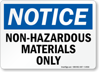 Notice  Sign