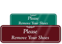 Engraved Sign