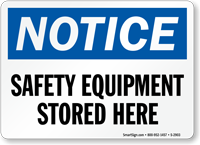 Notice  Sign