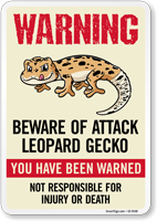 You Have Been Warned Not Responsible For Injury Or Death Sign