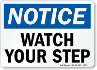 Notice  Sign