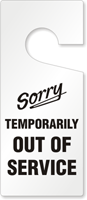 Temporarily Out of Service