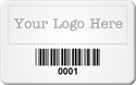 Custom Barcode Tags, 1 1/4 in. x 2 in.