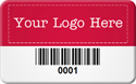 Custom Barcode Tags, 1 1/4 in. x 2 in.