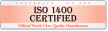 ISO 1400 Certified Quality Bumper Stickers