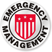 Emergency Management Hard Hat Stickers